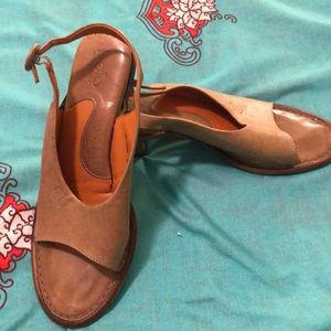 Italian Leather sandals.